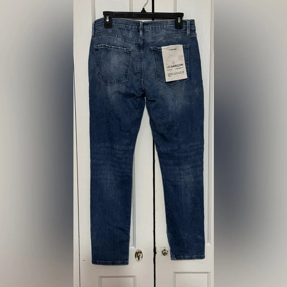 FRAME LE GARÇON EATON high-rise straight fit - Picture 5 of 8